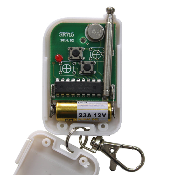 Remote Control Rf Transmiter 2 Buttons 100M RF Remote Control / Transmitter With Sliding Cover (Mod ...