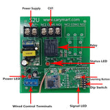 15000 Ft Long Distance NO NC Relay Output Wireless Remote Control Switch Kit (Model 0020689)