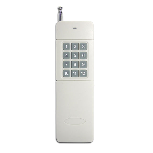 Remote In Line Mounted Transmitter 12 Button 1000M Wireless Remote Control / Transmitter (Model 0021029 ...