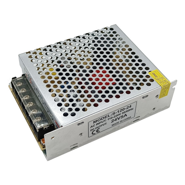 DC 24V 5A 120W Universal Regulated Switching Power Supply For Electric Linear Actuators (Model: 0010143)