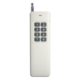 Best 8 Buttons Long Range RF Wireless Remote Control Radio Transmitter (Model 0021077)